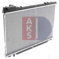 Радиатор охлаждения двигателя AKS DASIS 871920 4044455187639 213200n U5L5 EW8 - Изображение 7