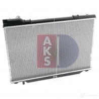 Радиатор охлаждения двигателя AKS DASIS 871920 4044455187639 213200n U5L5 EW8 - Изображение 8