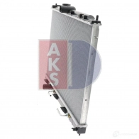 Радиатор охлаждения двигателя AKS DASIS G T83BR1 4044455458531 140006n 869863 - Изображение 4