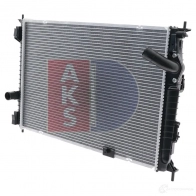 Радиатор охлаждения двигателя AKS DASIS 070182n JOCR 6H 867288 4044455587316