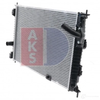 Радиатор охлаждения двигателя AKS DASIS 070182n JOCR 6H 867288 4044455587316 - Изображение 3