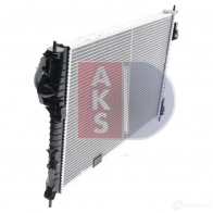 Радиатор охлаждения двигателя AKS DASIS 070182n JOCR 6H 867288 4044455587316 - Изображение 6