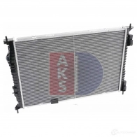 Радиатор охлаждения двигателя AKS DASIS 070182n JOCR 6H 867288 4044455587316 - Изображение 8