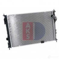 Радиатор охлаждения двигателя AKS DASIS 070182n JOCR 6H 867288 4044455587316 - Изображение 16
