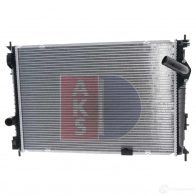 Радиатор охлаждения двигателя AKS DASIS 070182n JOCR 6H 867288 4044455587316 - Изображение 17
