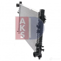 Радиатор охлаждения двигателя AKS DASIS 120003n 868915 Y1DSK TQ 4044455194897 - Изображение 4