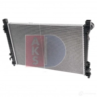 Радиатор охлаждения двигателя AKS DASIS 120003n 868915 Y1DSK TQ 4044455194897 - Изображение 10