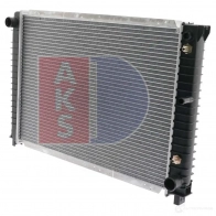 Радиатор охлаждения двигателя AKS DASIS 872069 05F DN 220320n 4044455188131 - Изображение 2