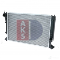 Радиатор охлаждения двигателя AKS DASIS 871643 4044455458838 57PVP F 210187n