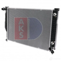 Радиатор охлаждения двигателя AKS DASIS 480058n 873878 4044455446064 M T26YF