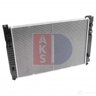 Радиатор охлаждения двигателя AKS DASIS 480058n 873878 4044455446064 M T26YF - Изображение 8