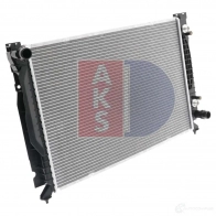 Радиатор охлаждения двигателя AKS DASIS 480058n 873878 4044455446064 M T26YF - Изображение 15