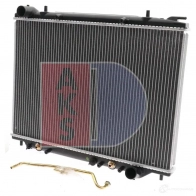 Радиатор охлаждения двигателя AKS DASIS BI 6I6 870166 4044455447504 150084n