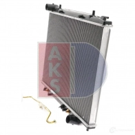 Радиатор охлаждения двигателя AKS DASIS BI 6I6 870166 4044455447504 150084n - Изображение 3