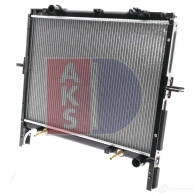 Радиатор охлаждения двигателя AKS DASIS 510061n JKE LUM 4044455208037 Kia Sorento (JC, BL) 1 Кроссовер 3.5 V6 4WD 194 л.с. 2002 – 2025