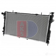 Радиатор охлаждения двигателя AKS DASIS Z7B VTZF 874688 4044455499893 520118n