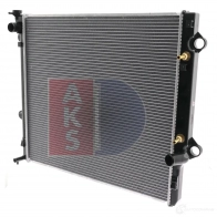 Радиатор охлаждения двигателя AKS DASIS 4044455457428 OB47KV I 210184n 871640
