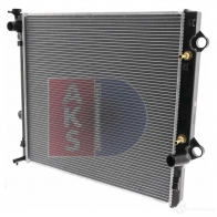 Радиатор охлаждения двигателя AKS DASIS 4044455457428 OB47KV I 210184n 871640 - Изображение 2