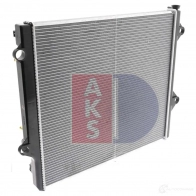 Радиатор охлаждения двигателя AKS DASIS 4044455457428 OB47KV I 210184n 871640 - Изображение 7