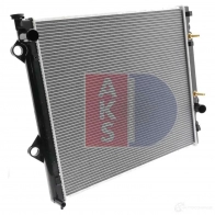 Радиатор охлаждения двигателя AKS DASIS 4044455457428 OB47KV I 210184n 871640 - Изображение 15