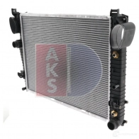 Радиатор охлаждения двигателя AKS DASIS 120006n 868916 05ZRG C0 4044455193944 - Изображение 3