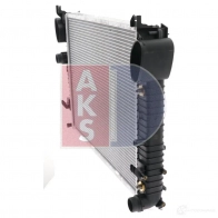 Радиатор охлаждения двигателя AKS DASIS 120006n 868916 05ZRG C0 4044455193944 - Изображение 4