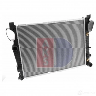 Радиатор охлаждения двигателя AKS DASIS 120006n 868916 05ZRG C0 4044455193944 - Изображение 16