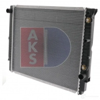 Радиатор охлаждения двигателя AKS DASIS 220011n 872047 4044455202066 0 J1JEJ4 - Изображение 2