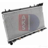 Радиатор охлаждения двигателя AKS DASIS 872983 DP2GUY G 4044455462743 350037n - Изображение 15