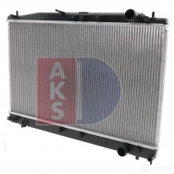 Радиатор охлаждения двигателя AKS DASIS 210157n 4044455444435 871618 HL EQGG