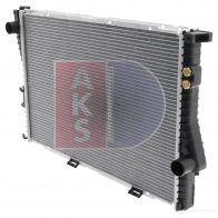 Радиатор охлаждения двигателя AKS DASIS 4044455171874 866564 051420n R4 IMI - Изображение 3