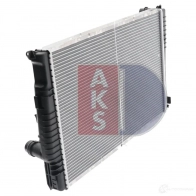 Радиатор охлаждения двигателя AKS DASIS 866487 1A X4D 050082n 4044455682899 - Изображение 6
