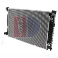 Радиатор охлаждения двигателя AKS DASIS 480063n FTS T6UU 873883 4044455446835 - Изображение 2