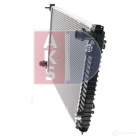 Радиатор охлаждения двигателя AKS DASIS 480063n FTS T6UU 873883 4044455446835 - Изображение 4