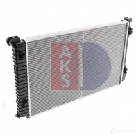 Радиатор охлаждения двигателя AKS DASIS 480063n FTS T6UU 873883 4044455446835 - Изображение 7