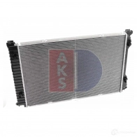 Радиатор охлаждения двигателя AKS DASIS 480063n FTS T6UU 873883 4044455446835 - Изображение 8