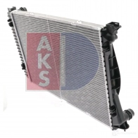 Радиатор охлаждения двигателя AKS DASIS 480063n FTS T6UU 873883 4044455446835 - Изображение 11