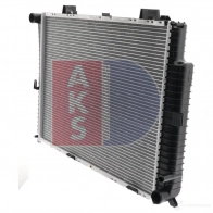 Радиатор охлаждения двигателя AKS DASIS 120590n V0DG4 EI 869012 4044455179207 - Изображение 3