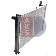 Радиатор охлаждения двигателя AKS DASIS 874274 4044455197089 510110n 9S7XO 1 - Изображение 6