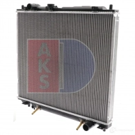 Радиатор охлаждения двигателя AKS DASIS 61TJA6 E Mitsubishi Pajero 2 (V20) 1990 – 2001 140770n 4044455180876