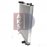 Радиатор охлаждения двигателя AKS DASIS 61TJA6 E 869981 140770n 4044455180876 - Изображение 4