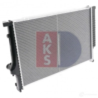 Радиатор охлаждения двигателя AKS DASIS G 7RL3G 866581 4044455172093 051740n - Изображение 7