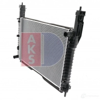 Радиатор охлаждения двигателя AKS DASIS 870159 150077n 4044455447443 SUKXW 21 - Изображение 4
