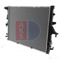 Радиатор охлаждения двигателя AKS DASIS 4N5 L5L0 866146 044000n 4044455204572