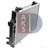 Радиатор охлаждения двигателя AKS DASIS FR7 EIL 121140n 4044455179450 869032 - Изображение 6