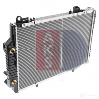 Радиатор охлаждения двигателя AKS DASIS FR7 EIL 121140n 4044455179450 869032 - Изображение 7