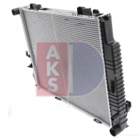 Радиатор охлаждения двигателя AKS DASIS SMINX5 Q 869168 123290n 4044455180074 - Изображение 11