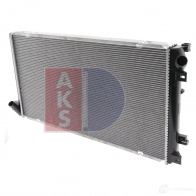 Радиатор охлаждения двигателя AKS DASIS 4044455462576 871050 CI 91Z2Q 180059n