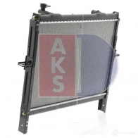 Радиатор охлаждения двигателя AKS DASIS 4044455539834 BCK 41G9 510157n 874321 - Изображение 6