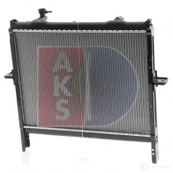 Радиатор охлаждения двигателя AKS DASIS 4044455539834 BCK 41G9 510157n 874321 - Изображение 9